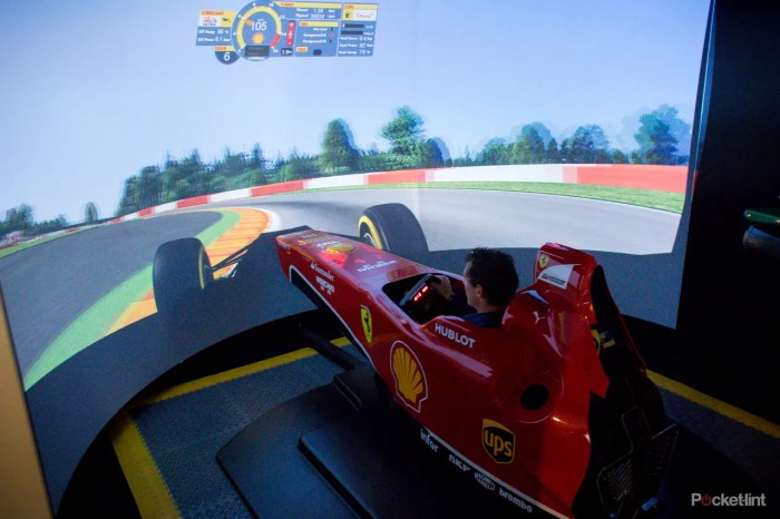 How not to drive an F1 car: Hands-on with the £500k Shell Pro Ferrari ... Peran Simulasi dalam Pengembangan Mobil F1