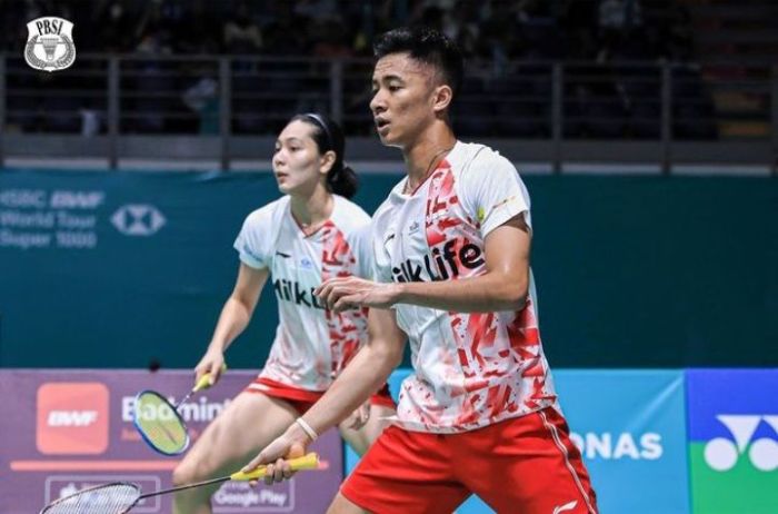 Kalahkan Unggulan 7, Jafar/Felisha ke Semifinal Indonesia Masters 2024 ... Jafar/Felisha Susul Dejan/Fadia ke Semifinal Taiwan Open