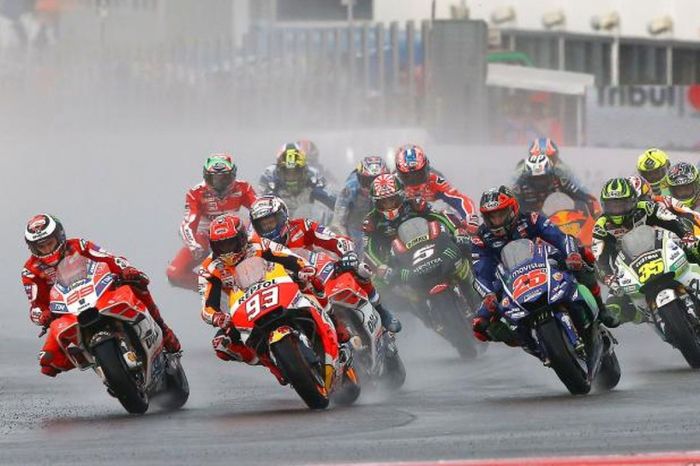 Pahami Perbedaan Balapan Basah dan Kering pada MotoGP Pengaruh Kondisi Cuaca terhadap Hasil Balapan MotoGP
