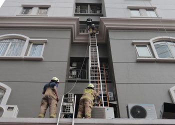 Kebakaran di Apartemen Mediterania Terjadi