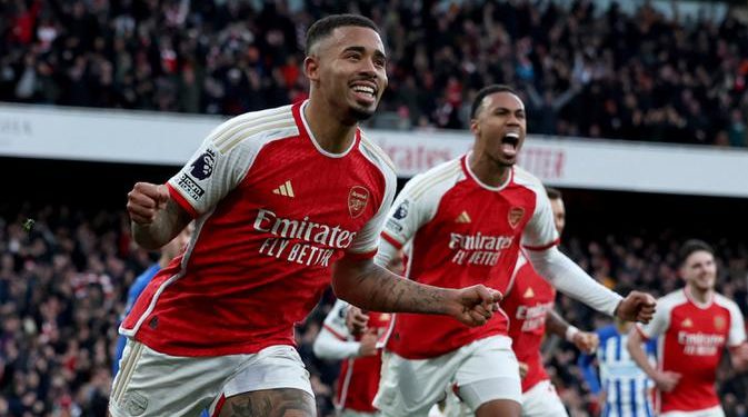 Gabriel Jesus Dincar Duo Serie A, Arsenal Tetapkan Harga yang Ditetapkan