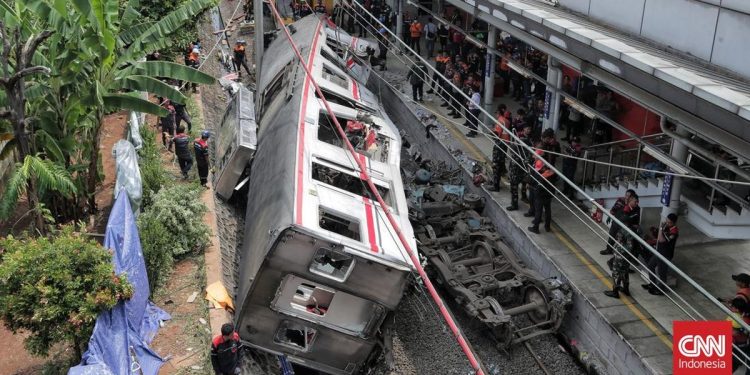 Usut Kasus Taksi Tertemper KRL, Kecelakaan Kereta Ditangani KNKT