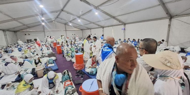 Panas Ekstrem, Jemaah Haji Diimbau Tidak Keluar Tenda Antara Jam 10.00 dan 16.00