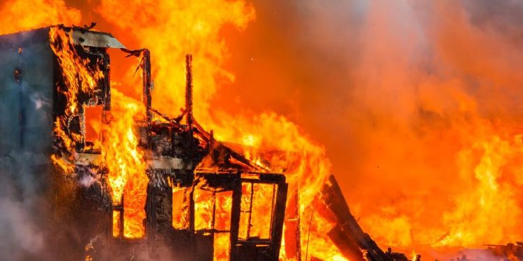 Ponpes Mesuji Terbakar Akibat Isu Pencabulan, Satu Orang Diamankan