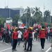 Jalan Depan DPR Arah Slipi Tutup Akibat Aksi Buruh May Day 2026