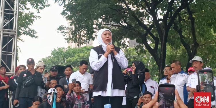 May Day Surabaya, Massa Capai 14 Kesepakatan dengan Gubernur Jawa Timur