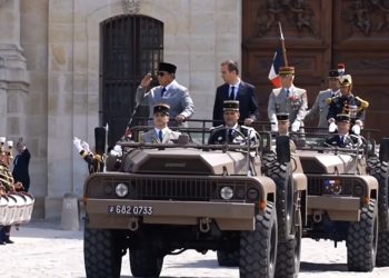 Kunjungan Prabowo di Paris Disambut di Istana Elysee