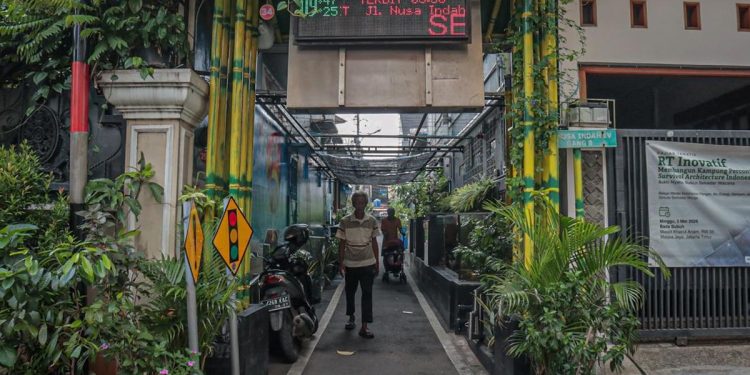 Kampung Hijau Malaka Jaya di Pusat Ibu Kota