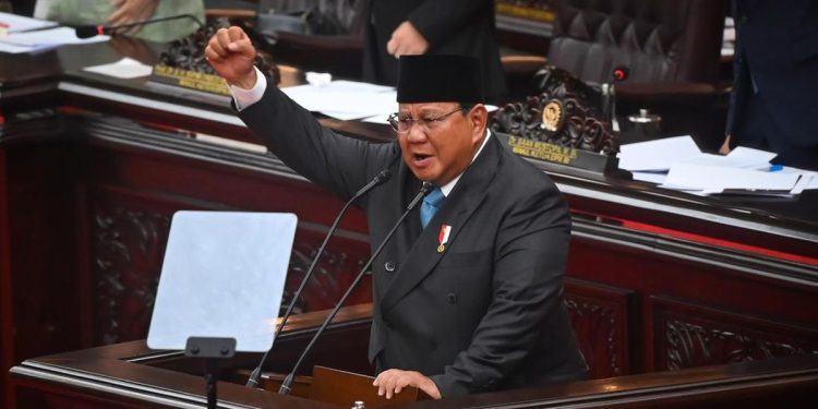 Pidato 2 Jam Prabowo di Rapat Paripurna DPR
