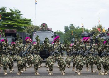 Rebut 56 Markas OPM, Satgas Marinir Papua Terima Penghargaan KSAL