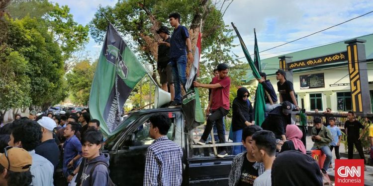 Demo HMI Sulsel di Makassar, Fokus pada Evaluasi Kinerja Pemerintahan