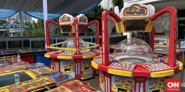 Judi Modus Gim Arkade di Jakarta Terbongkar dengan Omzet Bulanan Rp2,1 M