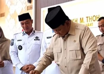 Prabowo Resmikan RSUD KH Muhammad Thorir di Krui Lampung