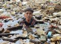 Sampah Menutupi Aliran Sungai Bersejarah Kesultanan Banten