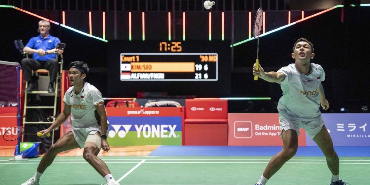 Menonton China Open 2026 pada Rabu 22 Juli di platform streaming