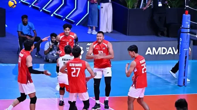 Tempat Nonton SEA V Cup 2026 Timnas Voli Indonesia Melawan Kamboja