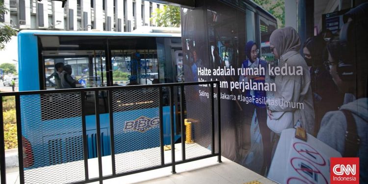 DKI Siapkan Enam Halte Tj untuk Kerja Sama Nama Penamaan