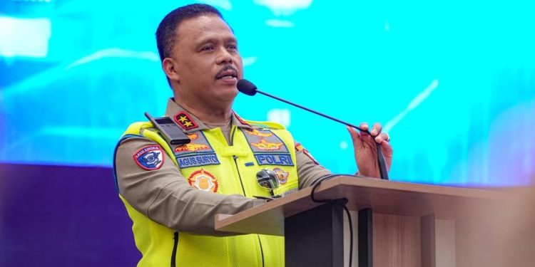 Sertijab Kakorlantas, Irjen Agus Sampaikan Pesan Penting kepada Irjen Wibowo