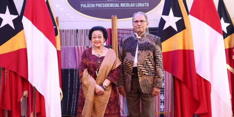 Megawati Menerima Gelar Kehormatan Tertinggi dari Pemerintah Timor Leste