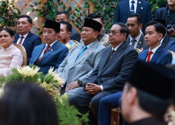 Nikahan Anak Boy Thohir, Prabowo dan Jokowi Duduk Bersama di Acara tersebut