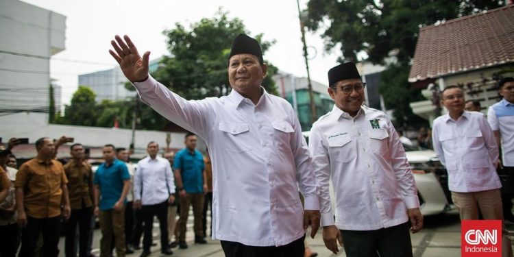 Prabowo Sindir Politik Cak Imin: Dulu Berselisih, Kini Bersatu