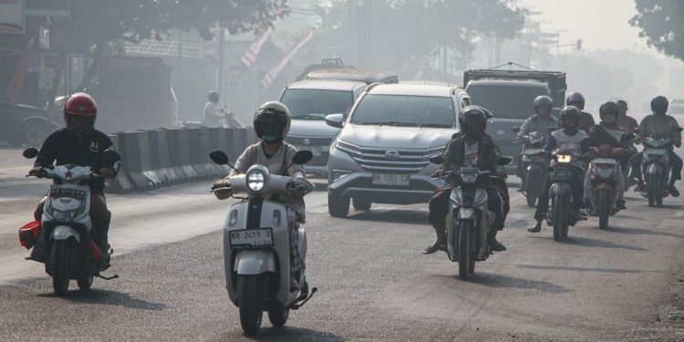 Warga Banjarbaru Kalsel Ngungsi Akibat Kebakaran Hutan dan Lahan