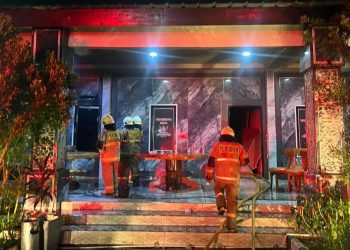 Posko GRIB Jaya Jakbar Terbakar Dini Hari Senin