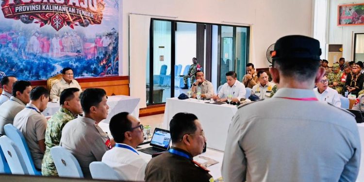 Tito Ikuti Prabowo ke Palangka Raya untuk Perkuat Penanganan Karhutla