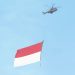 Aksi Drone dan Pesawat F-16 Menghadirkan Bendera Raksasa di Merdeka Run 2026