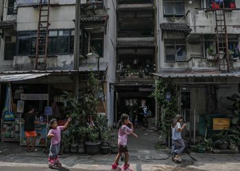 Perawatan Bangunan Rusun Dakota di Jakarta Pusat oleh Warga Melalui Kerja Bakti