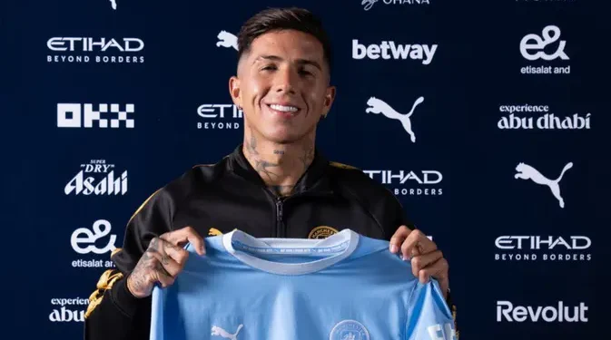 Enzo Fernandez Tak Terpilih Jadi Kapten di Manchester City