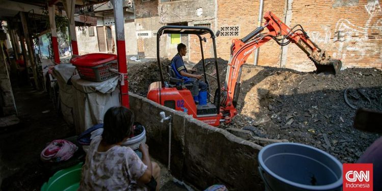 Anak Kali Krukut Diperbaiki Mulai 2027 Selesai 2028