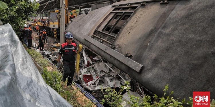 Investigasi Akhir Penyebab Tabrakan Kereta di Bekasi Timur oleh KNKT