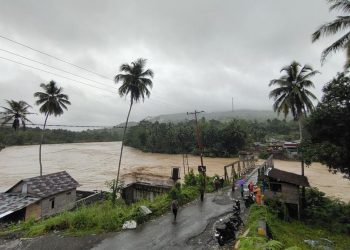 Hujan Deras Mengakibatkan Empat Kecamatan di Nias Barat Terendam Banjir