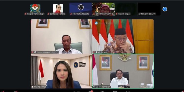 Imbauan Mendagri untuk Pemda Waspadai Erupsi Anak Krakatau