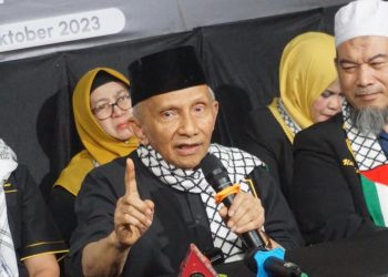 Ketua Umum Ansufri Sambo dan Ketua Harian Heikal