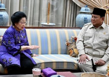 Prabowo Bertemu Megawati Untuk Menyampaikan Duka Atas Wafatnya Guruh Soekarnoputra
