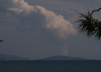 Tinggi Gunung Anak Krakatau Setelah 2018 Belum Dapat Memicu Tsunami