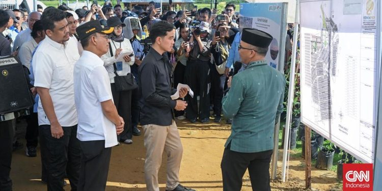 Gibran Pastikan Hunian Tetap untuk Penyintas Banjir Tapsel Segera Dibangun