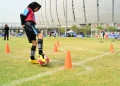 Festival SenengSoccer di JIS Naufalyn Fikria Rabbani Menjadi Peserta Tercepat