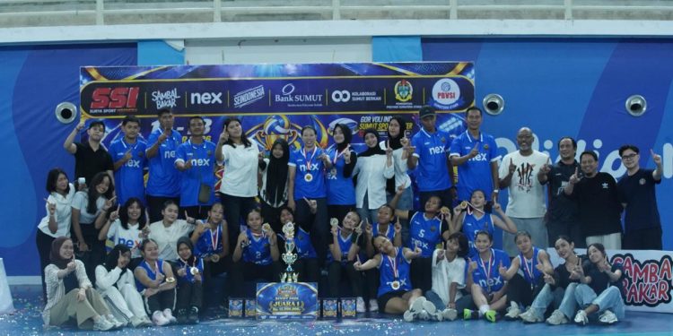 Falcons Medan Kuasai Turnamen Bola Voli Sumut Invitational 2026