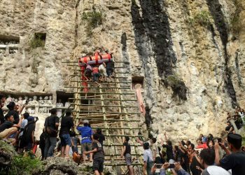 Karhutla Toraja Utara, Ratusan Peti Jenazah di Makam Tradisional Terbakar