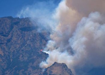 779 Hektare Hutan Gunung Sumbing Terbakar, Api Masih Menyala