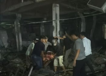Ledakan di Pasar Cimanggis Ciputat Sebanyak 8 Warga Menderita Luka-luka
