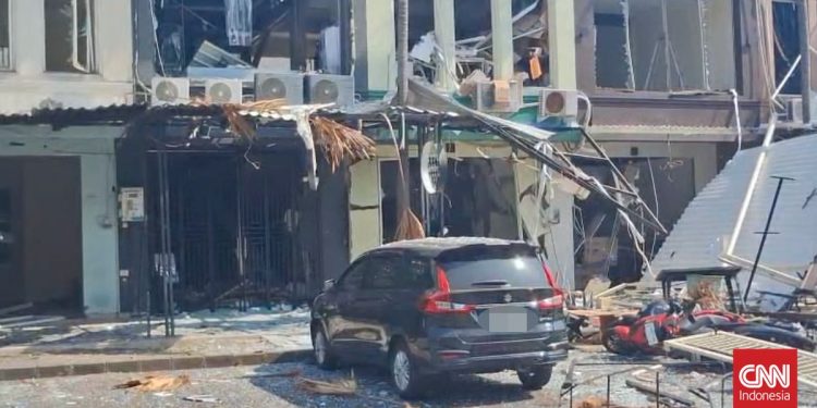 Bau Gas Tercium Sebelum Terjadinya Ledakan di Ruko Pakuwon City