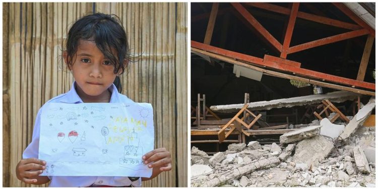 Anak-Anak Penyintas Gempa NTT Sampaikan Mimpi yang Tersisa