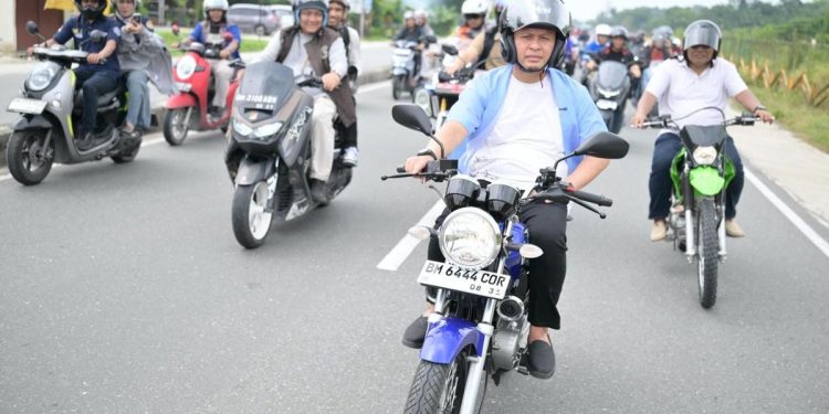 Wali Kota Pekanbaru Tinjau Infrastruktur Rumbai sampai Jalan Sudirman
