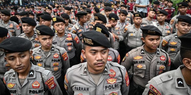 Pengamanan 61 Demo di Jakarta Hari Ini oleh Polda Metro