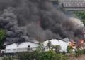 Kebakaran Gudang Es Krim di Tangerang Menjadi Momen Mengerikan