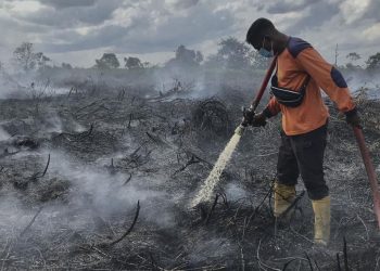 Bandara H Asan Sampit Tutup Total Oktober Karena Asap Kebakaran Hutan dan Lahan